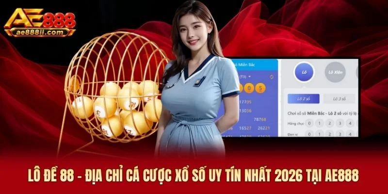 Lô Đề 88 - Địa Chỉ Cá Cược Xổ Số Uy Tín Nhất 2026 Tại AE888
